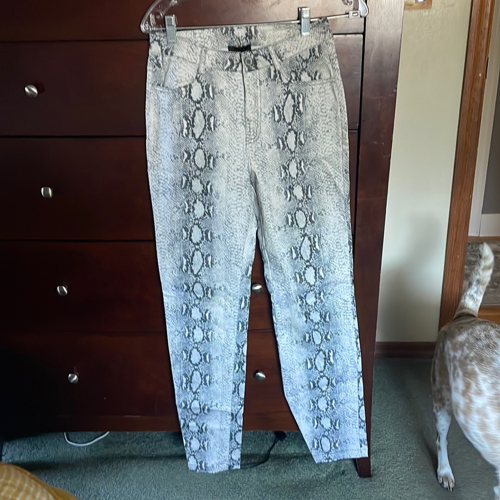 Current Air Snakeskin pants